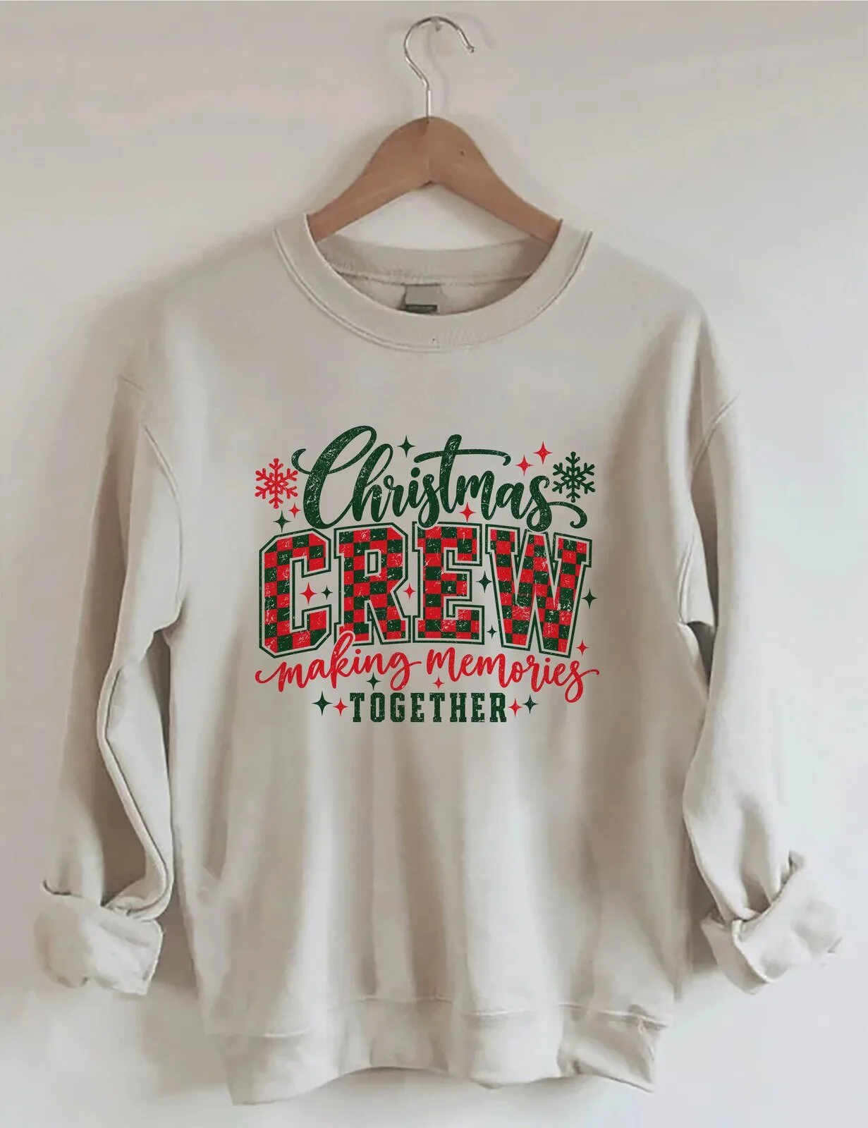 Holiday Season Sweatshirt for Making Memories with the Christmas Crew