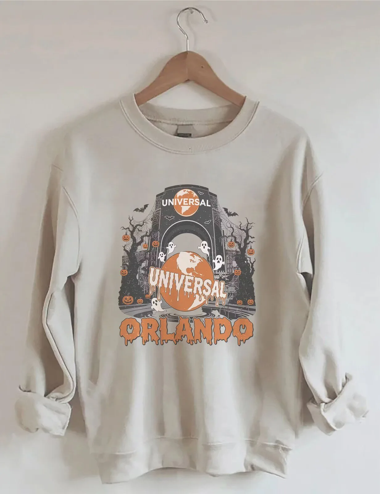 Universal Orlando Halloween Horror Nights Spooky Ghosts Sweatshirt